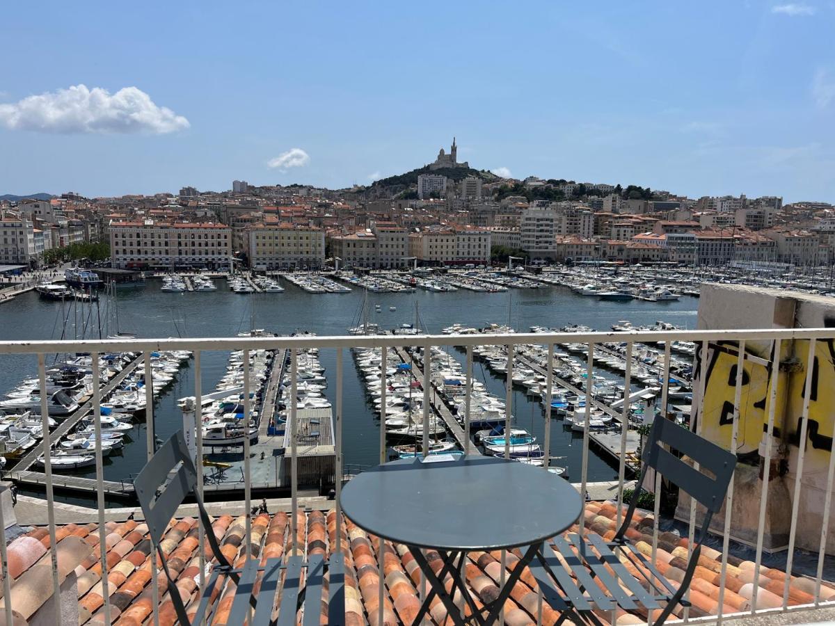Ferienwohnung Beau Duplex Sur Le Vieux Port Marseilles Exterior foto