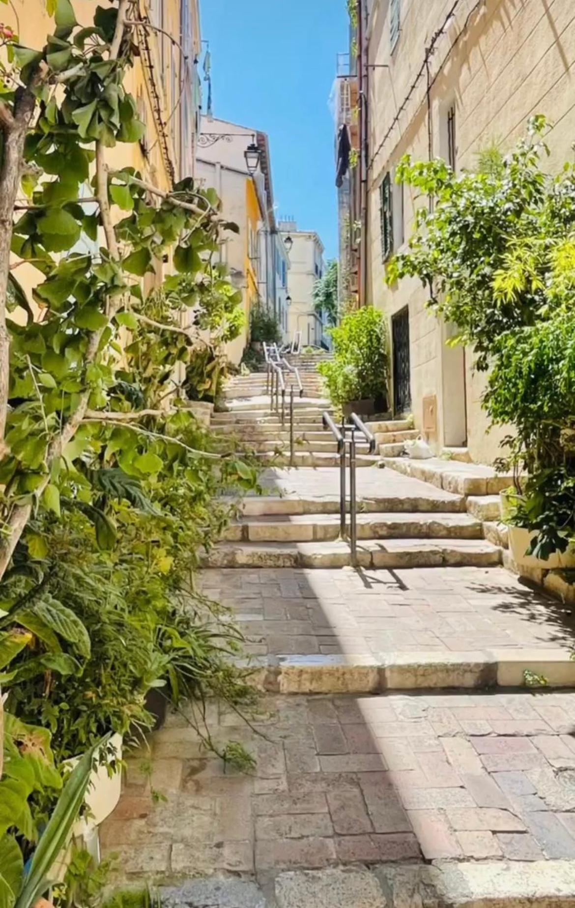 Ferienwohnung Beau Duplex Sur Le Vieux Port Marseilles Exterior foto